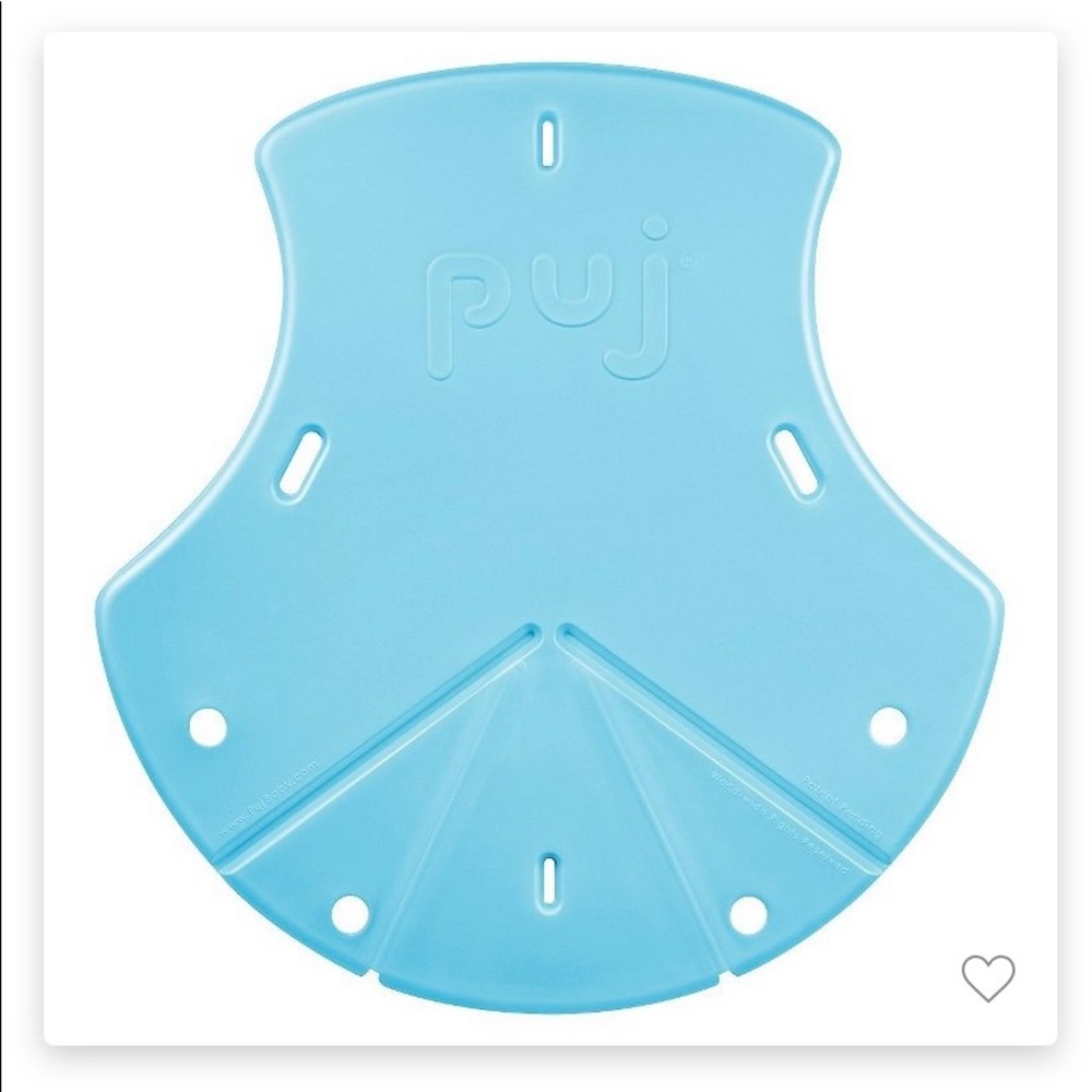 Puj soft foldable infant bath tub - Aqua